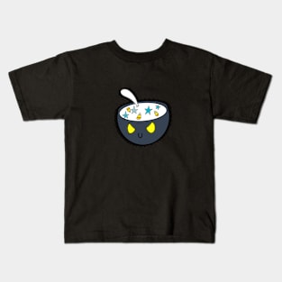 Jack O Lantern Cereal Bowl Halloween Trick Or Treat Graphic Illustration Novelty Kids T-Shirt